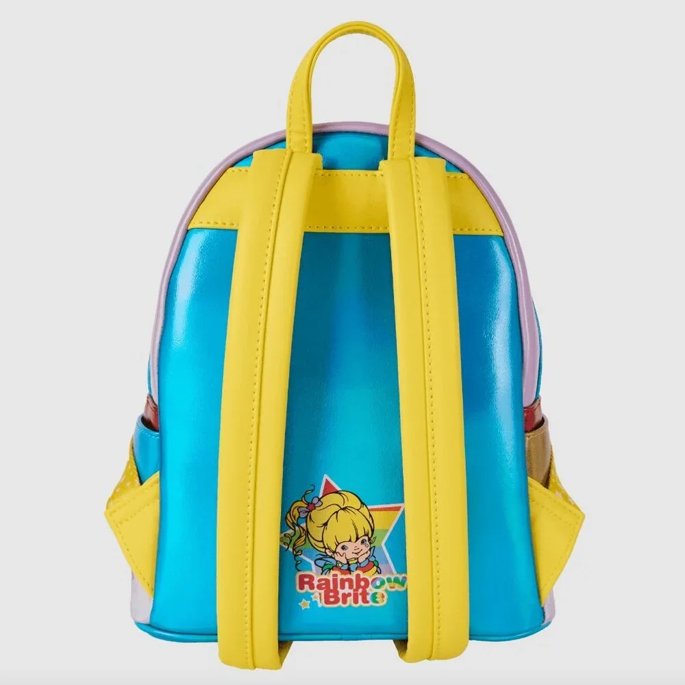 Loungefly Rainbow Brite & Color Kids Light-up Mini Backpack NWT